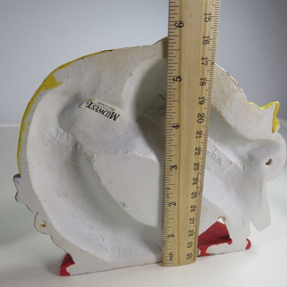 Cat over the Moon CAST IRON Bookends or Doorstop 2pc total 6" tall Primary Color - Picture 15 of 16